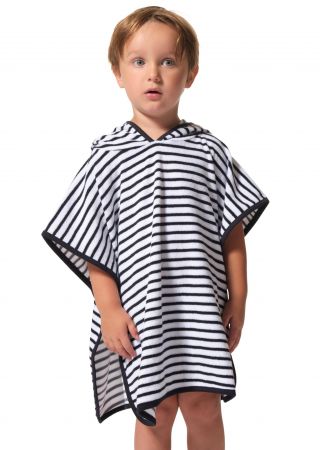 ABOU Ponchon mixte à capuche en éponge-HUBLOT