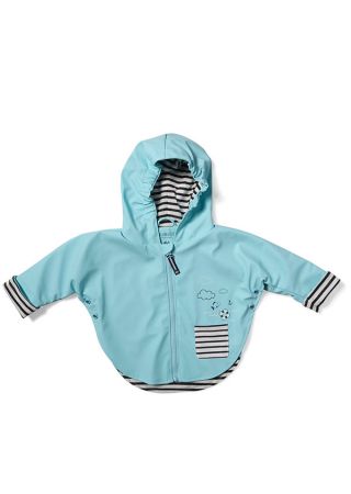 AVERSE  Cape mixte zippée à capuche élastiquée |HUBLOT