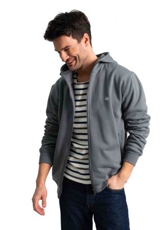 LORIS Veste zippée à capuche homme | HUBLOT