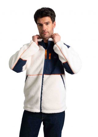 CLAYTON Manteau homme en sherpa |HUBLOT