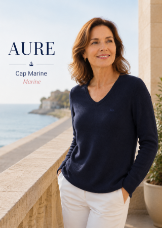 Pull AURE col V-MARINE |Cap Marine