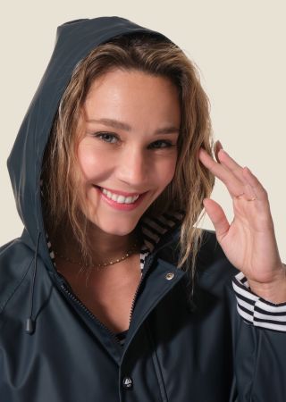 PROUE Ciré Ciré mixte zippé à capuche avec manches raglan et coutures étanches |HUBLOT