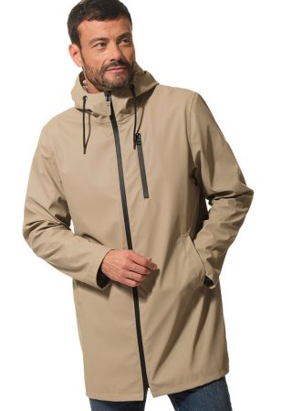 EROS Ciré Homme 3/4 zippé à capuche doublé en filet |HUBLOT