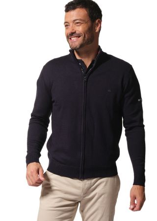 PAUL Veste homme zippée côte américaine homme HUBLOT