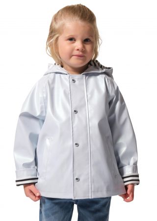 PROUE MÉTALLISÉ Ciré zippé à capuche manche raglan |HUBLOT