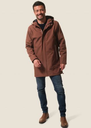 LILIEN Veste en softshell longue zippé interieur polaire HUBLOT