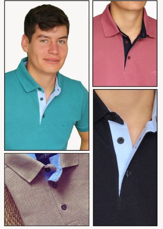 JET polo homme Cap Marine. 4 Couleurs