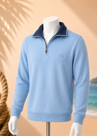 Trieux Bleu Chine pull homme Cap Marine