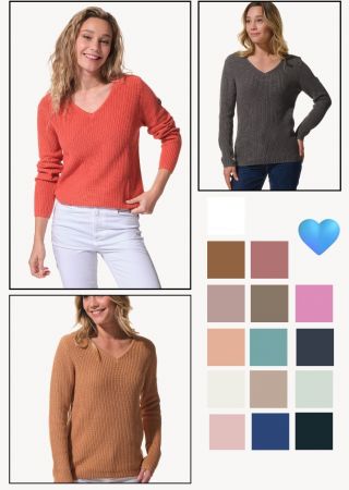 ALBA Pull femme Hublot