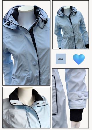 REGATE parka de lluvia mujer capitán Captain Corsaire
