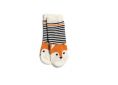 Une jolie paire de chaussettes pour enfant, amination renard.