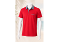 rouge col chambray