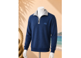 TRIEUX Cap Marine –Jean col gris perle-Col camionneur