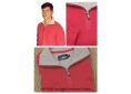 Sweat homme TRIEUX Cap Marine – Col camionneur – Framboise