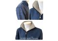 Sweat homme TRIEUX Cap Marine – Col camionneur – Jean col gris perle
