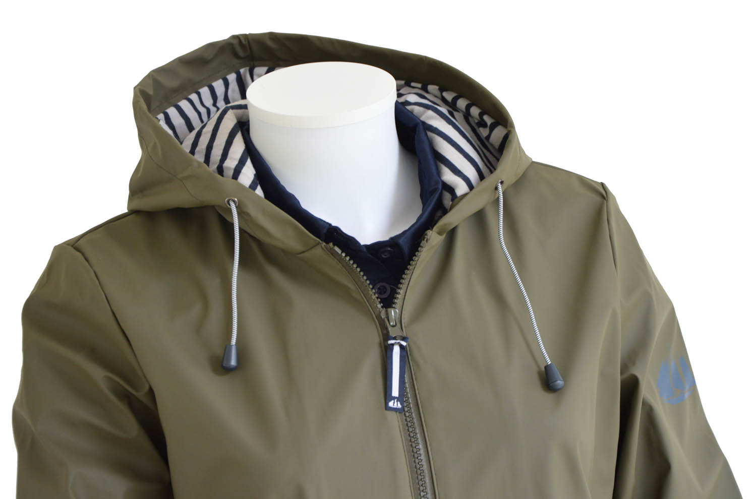 Ciré long 3/4 DONA doublé polaire HUBLOT|CAPBRETAGNE VÊTEMENTS MARINS