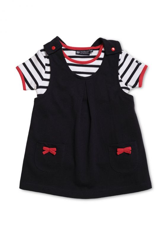 Robe Marine et Teeshirt Marinière