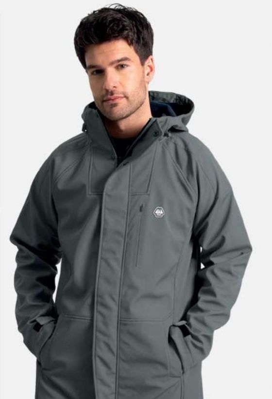 Veste softshell homme longue ADONIS HUBLOT