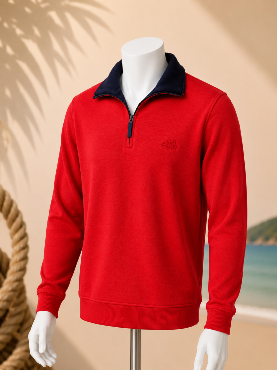 Coquelicot col marine
