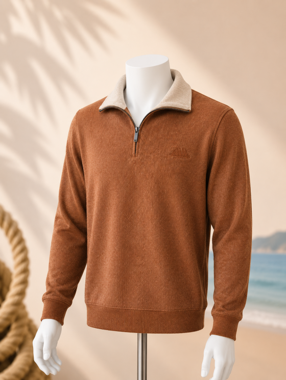 Noisette col beige –Col camionneur