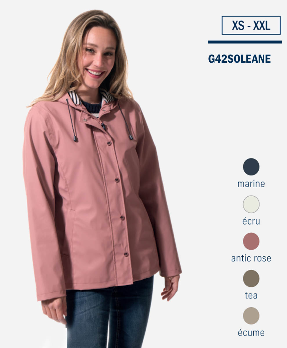 SOLEANE Cire femme zippe avec coutures etanches HUBLOT